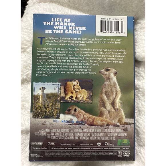 Meerkat Manor 3 DVD set, The story begins, Season two & 3 .Brand new sealed NWT - Picture 6 of 10